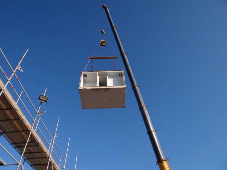 Woning module uit Project Xylino Almere door IB Vreeswijk